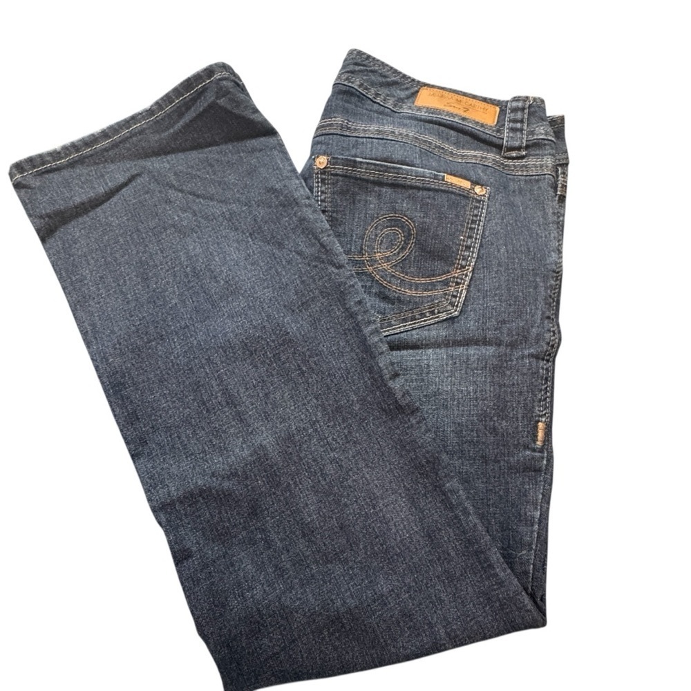 Seven7 x Melissa McCarthy Women’s Boot Cut Blue  Jeans size 14